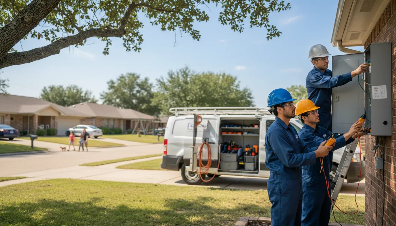 Certified electrician providing emergency electrical services in Hume, CA
